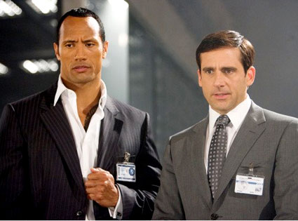 Steve Carell, The Rock, Get Smart Steve Carell, The Rock, Get Smart